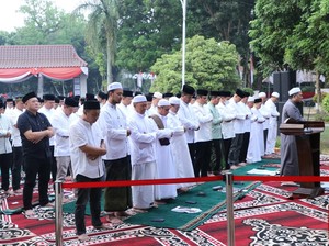 ISPU Palembang Terus Meningkat, Pemkot Palembang Gelar Salat Istisqa