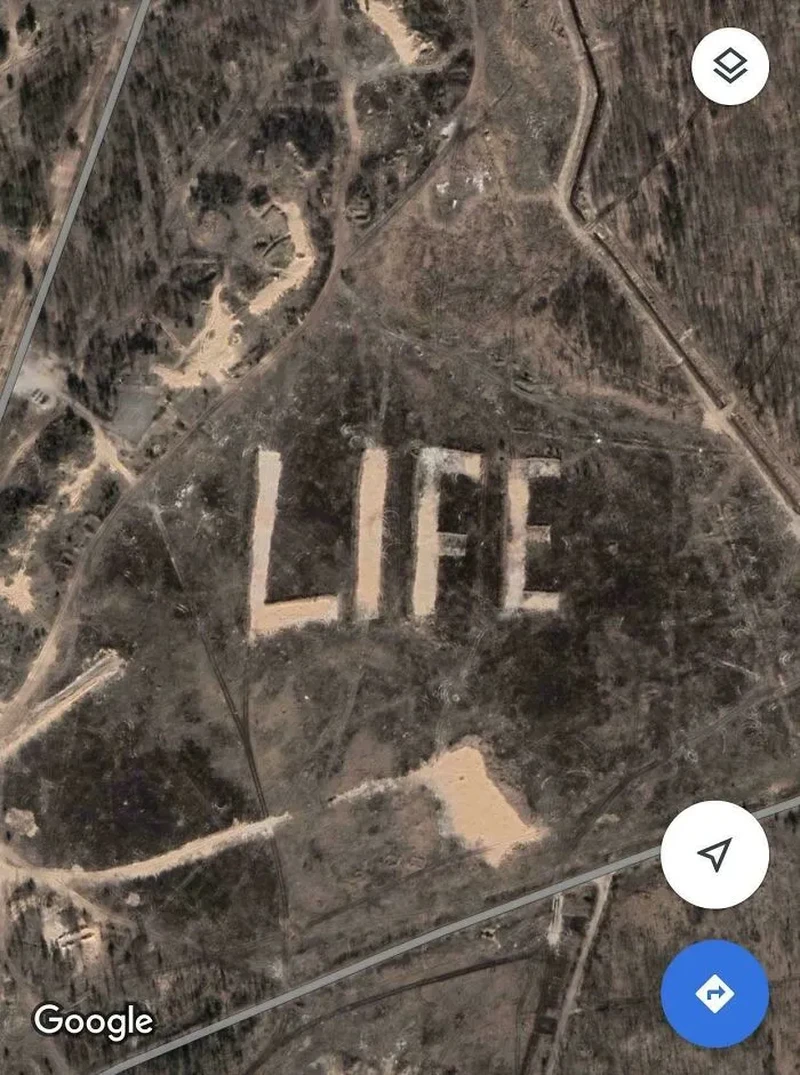 Penampakan Aneh di Google Maps