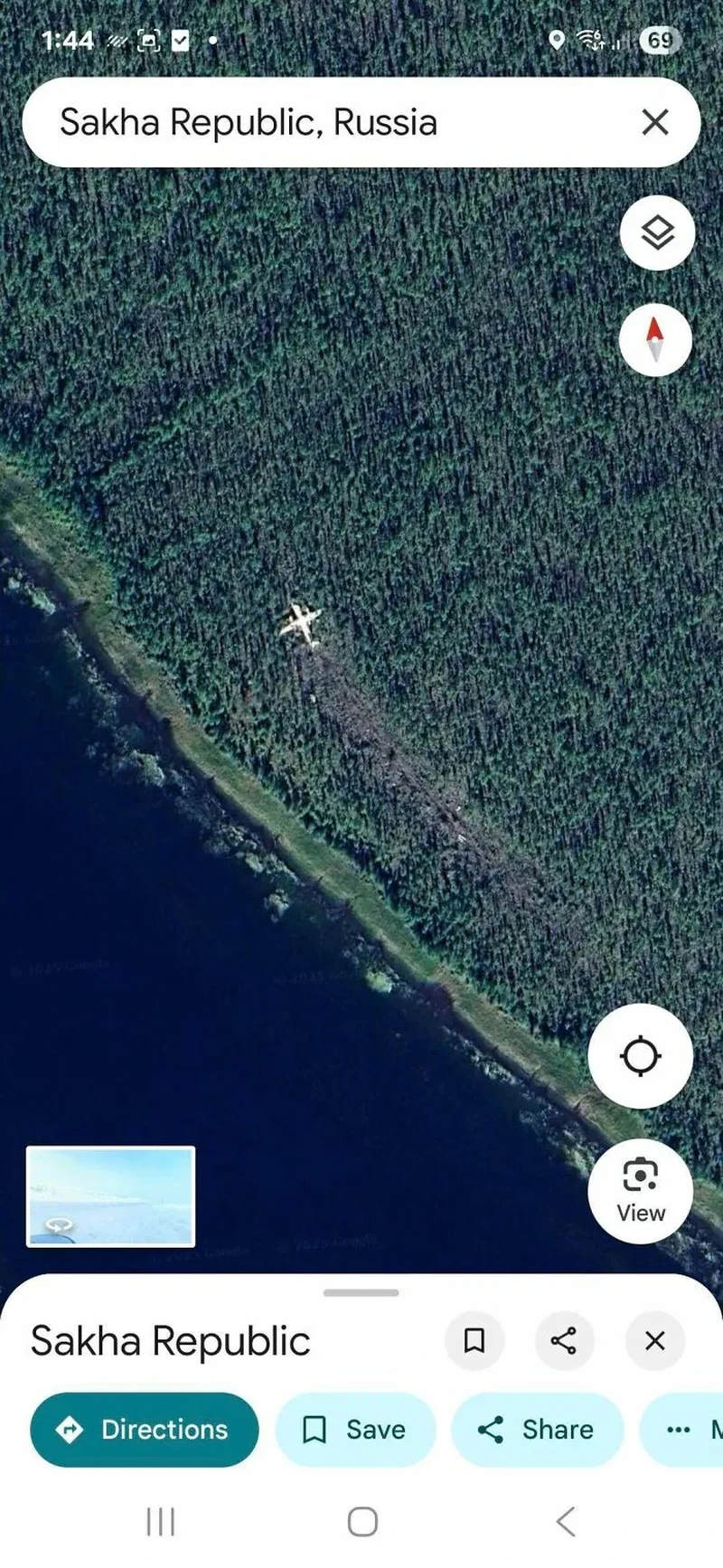Penampakan Aneh di Google Maps