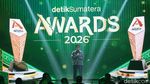 Potret Malam Puncak Anugerah detikSumatera Award 2026