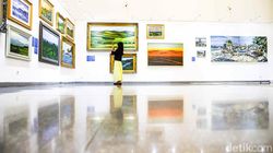 Ragam Karya Lukis Bawa Pesan Damai dan Harapan di Taman Ismail Marzuki