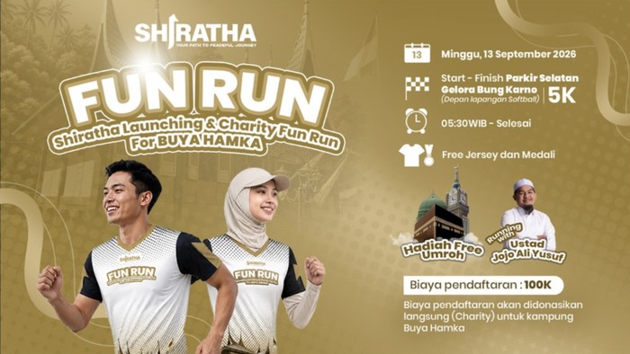 Shiratha Launching & Charity Fun Run for Buya Hamka