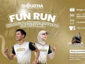 Ikut Charity Fun Run Ini Bisa Dapat Jersey, Medali, Kesempatan Umroh Gratis