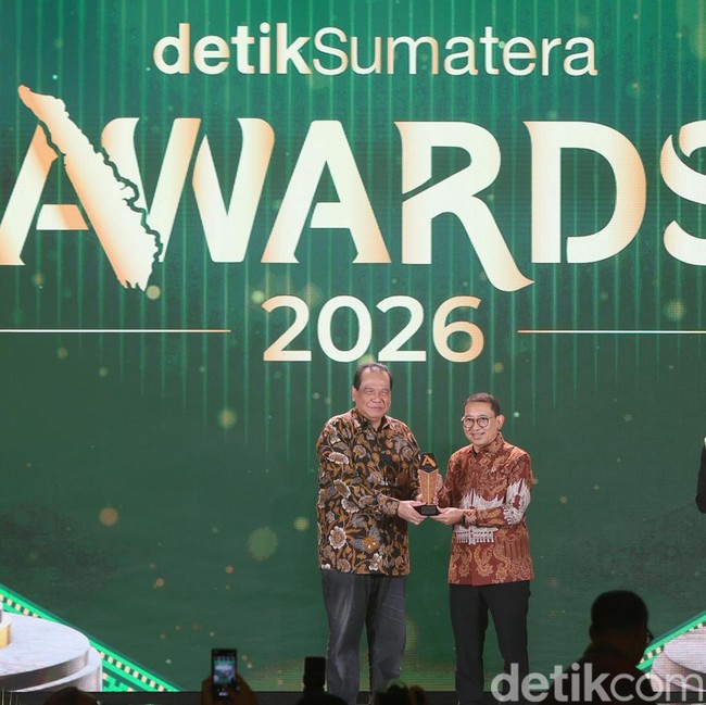 Sederet Penerima detikSumatera Award 2026 Figur Akselerator Kemajuan