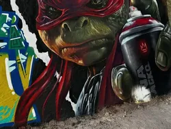 15 Street Art Unik, Ada Karakter Kartun Nyungsep