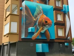 15 Street Art Unik, Ada Karakter Kartun Nyungsep