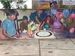 15 Street Art Unik, Ada Karakter Kartun Nyungsep
