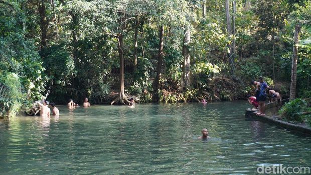 Sungai Odo Semarang Potret Kali Odo di Dusun Karangnongko, Desa Gedangan, Kecamatan Tuntang, Kabupaten Semarang, Jumat (28/8/2026) sore.