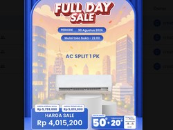 AC Split 1 PK Hemat Jutaan Rupiah di Transmart