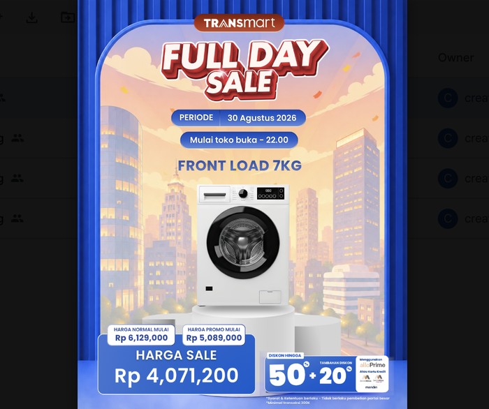 Transmart Full Day Sale