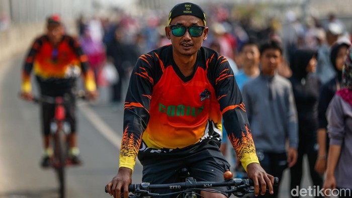 Antusiasme Warga Tak Surut, CFD Bekasi Dipadati Pesepeda hingga Pelari
