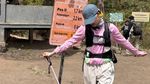 Momen Manis Callista Arum Taklukkan Puncak Gunung Rinjani