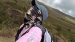 Momen Manis Callista Arum Taklukkan Puncak Gunung Rinjani