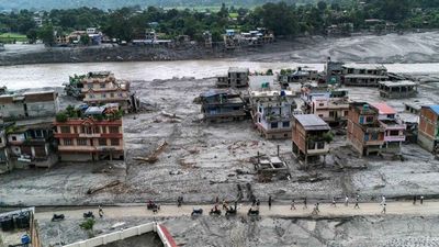 Dari Udara, Begini Wajah Nepal Usai Dihantam Banjir Bandang dan Longsor