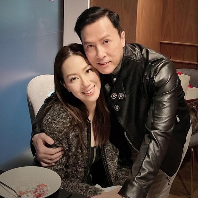 Donnie Yen Tulis Pesan Menyentuh Buat Cissy Wang Rayakan 23 Tahun Pernikahan