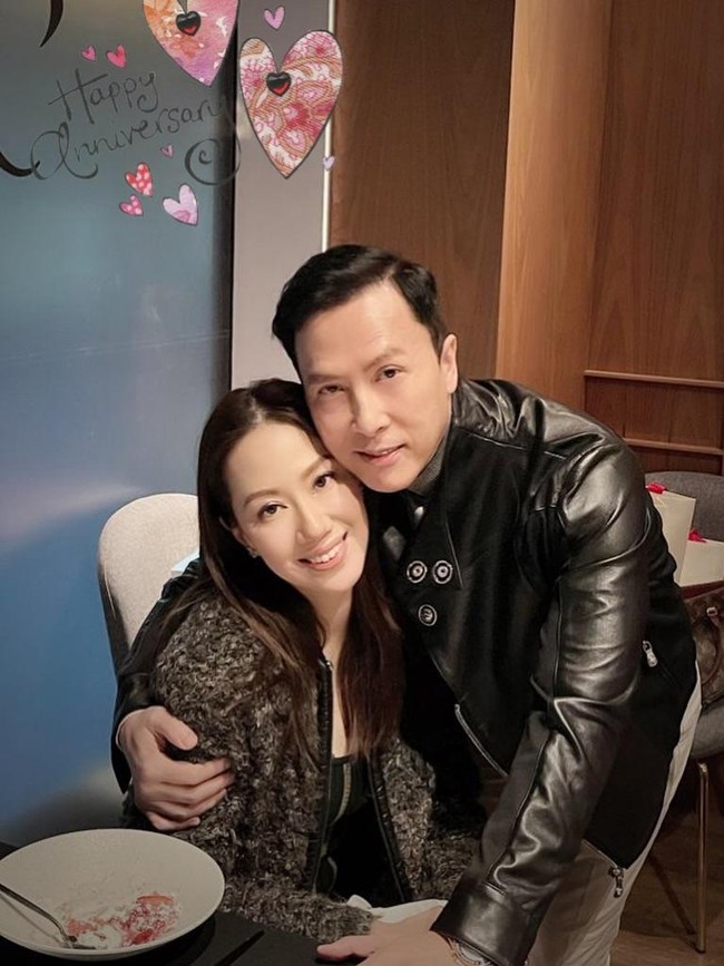 Donnie Yen Tulis Pesan Menyentuh Buat Cissy Wang Rayakan 23 Tahun Pernikahan