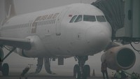 Kabut Asap Makin Pekat, Penerbangan Bandara Tjilik Riwut Terpaksa Dibatalkan