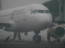 Kabut Asap Makin Pekat, Penerbangan Bandara Tjilik Riwut Terpaksa Dibatalkan