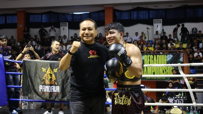 Kapolda Riau Irjen Pol Herry Heryawan menghadiri Begaduh Championship, Minggu (30/8/2026).