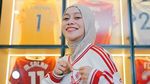 Lesti Kejora Happy Banget Dapat Jersey Liverpool-Ucapan dari Szoboszlai