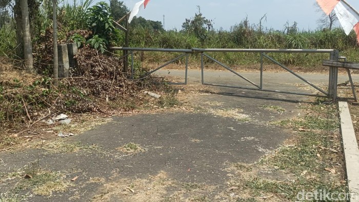 Lokasi tempat korban pembacokan ditemukan warga