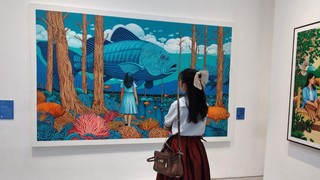 Ada Pesan Lingkungan di Pameran Seni Ke-2 SBY Art Community
