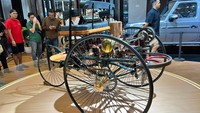Benz Patent-Motorwagen menjadi cikal bakal mobil modern dunia. Foto: Luthfi Anshori/detikOto