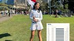 Keren! Namira Adjani Sukses Dapat Medali 7 Star WMM di Sydney Plus Bonus PB