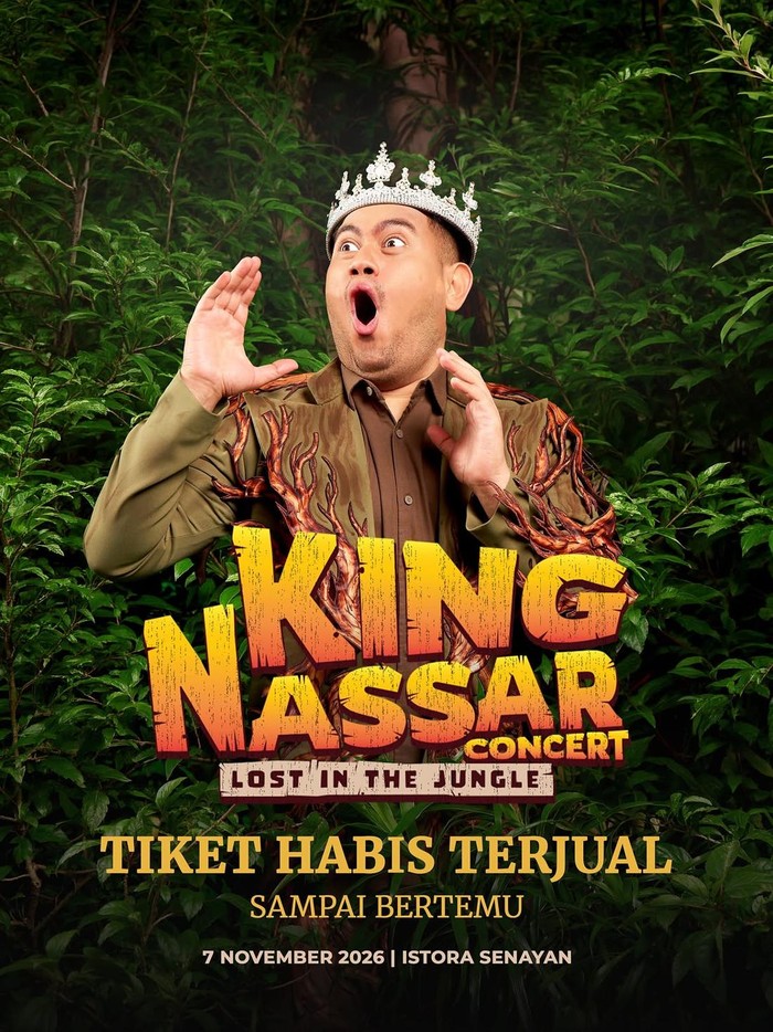Tiket Konser Nassar ludes