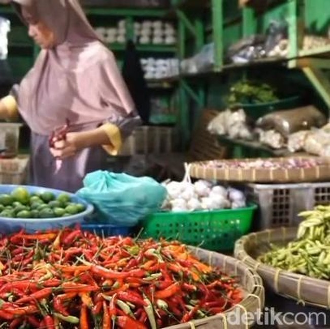Sepinya Pasar Baru Probolinggo Ketika Cabai Rawit Tembus Rp 60 Ribu/Kg
