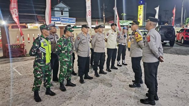 Polisi bersiap patroli di Bogor (dok. Istimewa)