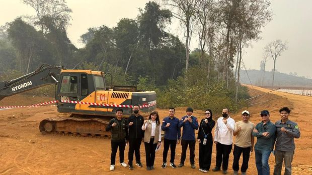 Tim Kejagung saat menyita aset bos tambang Aseng (dok. Kejagung)
