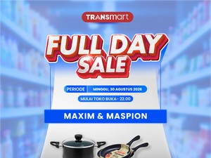 Cuma di Transmart Full Day Sale! Beli Alat Masak Jadi Semurah Ini