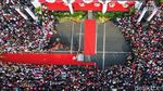 Wayang Jumbo hingga Pakaian Adat, Begini Meriahnya Pawai Budaya di Bekasi