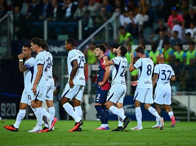 Cagliari Vs Inter: Gol Tunggal Calhanoglu Menangkan Si Ular