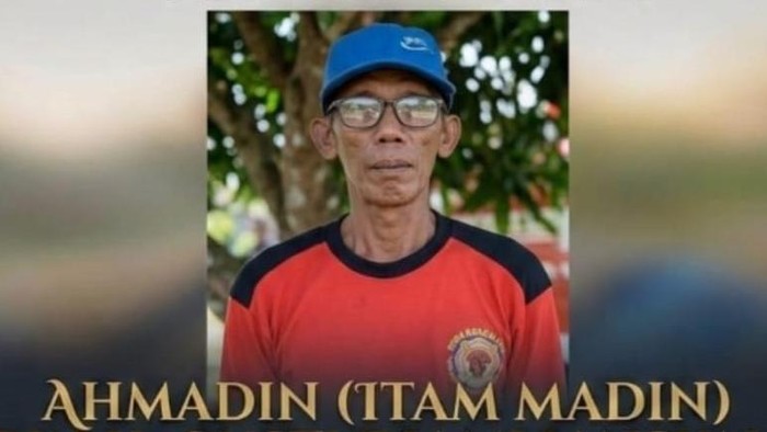 Seorang relawan pemadam kebakaran (damkar), Ahmadin alias Itam Madin bin Gusti Djamliansyah, meninggal dunia setelah sebelumnya menjalani perawatan di RSUD Sultan Imanudin Pangkalan Bun.