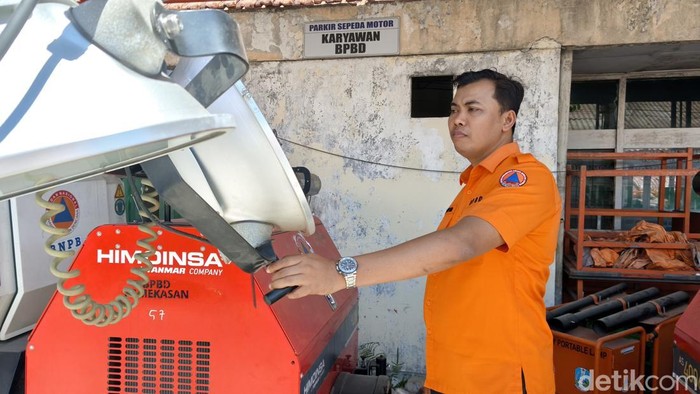 Akhmad Dhofir Rosidi Kalaksa BPBD Pamekasan.