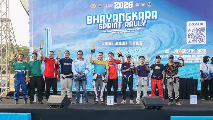 Bhayangkara Sprint Rally 2026 Putaran 3 resmi berakhir