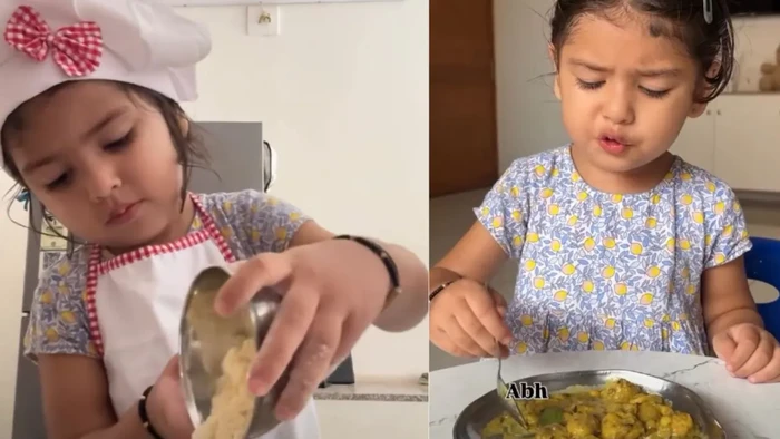 Viral! Pamer Aksi Memasak, Bocah Ini Berhasil Memukau Netizen