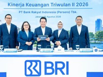 BRI Bukukan Laba Rp 31,2 T hingga Akhir Triwulan II 2026, Tumbuh 17,5%