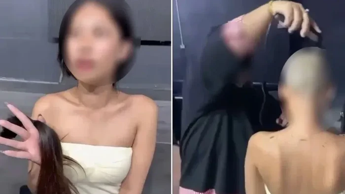 Duh! Wanita Ini Dicukur Botak Usai Tak Bisa Bayar Minuman Rp32 Juta di Bar