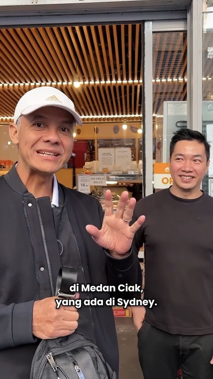 Ganjar Pranowo Kulineran di Sydney