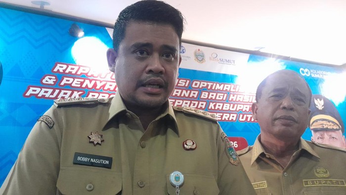 Gubernur Sumut Bobby Nasution. (Nizar ALdi/detikSumut)