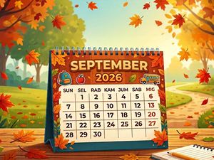 ⁠Kalender September 2026 Lengkap Tanggal Merah dan Hari Penting