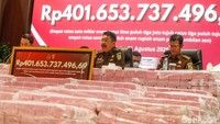 Kejagung Pamer Tumpukan Uang Rp401 Miliar, Barang Bukti Kasus Nikel PT CNI