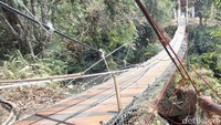 Jembatan Ambruk Usai Diresmikan, Dandim Pangandaran Minta Maaf