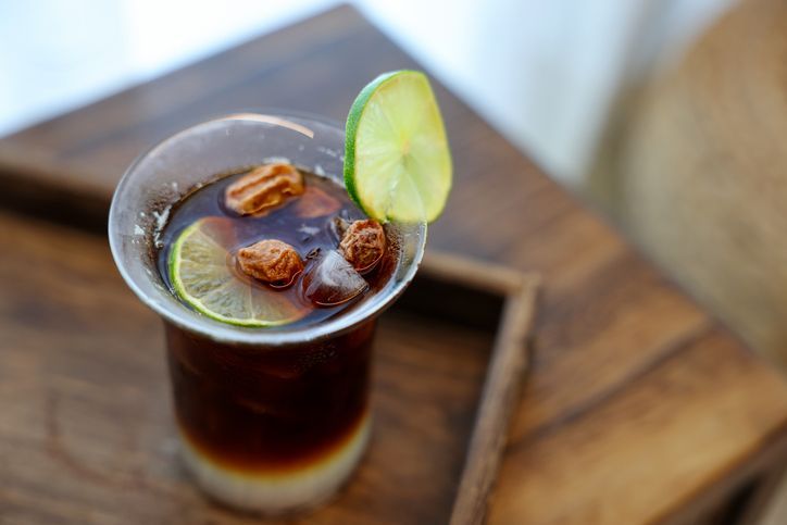Kopi campur jeruk nipis