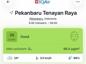Kualitas Udara Pekanbaru Membaik, Sekolah Kembali Gelar Tatap Muka