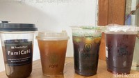 Adu Rasa 4 Es Kopi Peach Americano, Mana yang Paling Segar dan Nikmat?