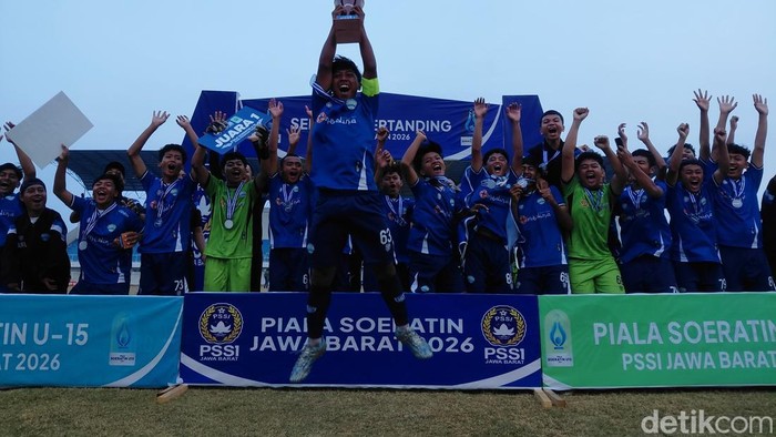 Persigar Garut keluar sebagai juara Piala Soeratin U-15 Zona Priangan Timur.